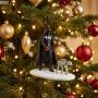 Zawieszka choinkowa z tworzywa Darth Vader z AT-AT 3D 11 cm SW40032
