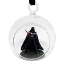 Bombka choinkowa szkło i żywica Darth Vader 11,3 cm SW96596
