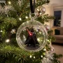 Bombka choinkowa szkło i żywica Darth Vader 11,3 cm SW96596