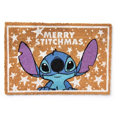 Wycieraczka kokosowa Stitch świąteczna 60 × 40 cm DN25323