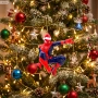 Zawieszka choinkowa z tworzywa Spider-Man 3D 8,3 cm MV2603