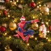 Zawieszka choinkowa z tworzywa Spider-Man 3D 8,3 cm MV2603