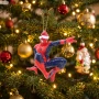 Zawieszka choinkowa z tworzywa Spider-Man 3D 8,3 cm MV2603