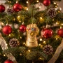 Zawieszka choinkowa z żywicy Rękawica Nieskończoności 3D 9,3 cm MV26042