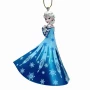 Zawieszka choinkowa z żywicy Elsa 3D 9,5 cm DN26206