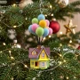 Zawieszka choinkowa 9,5 cm 3D Dom z balonami z filmu Odlot od DISNEY PIXAR DN25129