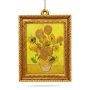Zawieszka choinkowa z żywicy Słoneczniki van Gogh 3D 6,8 cm VG26102