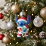 Zawieszka choinkowa PVC Stitch ze Scrump 3D 8 cm DN37096
