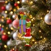 Zawieszka choinkowa z tworzywa Grinch z prezentami 3D 11 cm TG26010