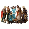 11 figur Bożonarodzeniowych do szopki - 60 cm