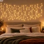 Kurtyna świetlna 160 LED 200x100 cm miękkie złoto KAEMINGK 494281