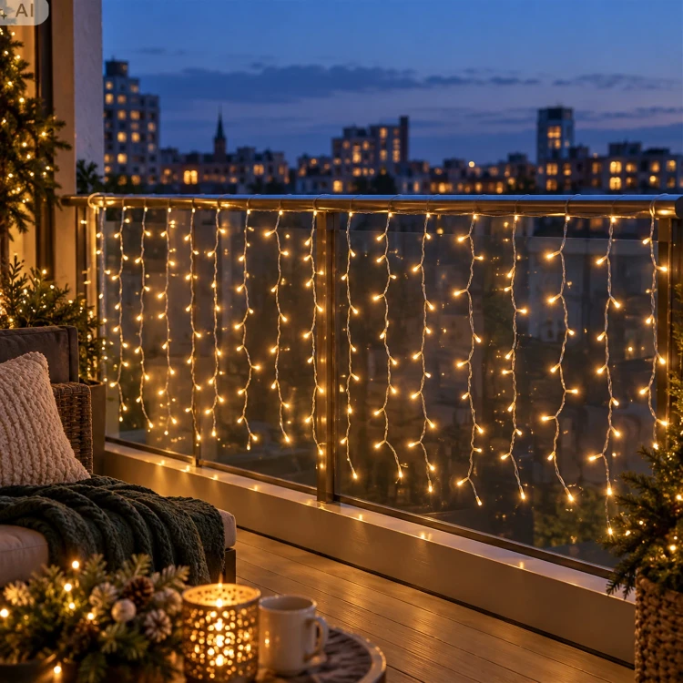 Kurtyna świetlna 160 LED 200x100 cm miękkie złoto KAEMINGK 494281