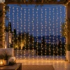 Kurtyna świetlna 320 LED 200x200 cm miękkie złoto KAEMINGK 494282