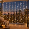 Kurtyna świetlna 320 LED 200x200 cm miękkie złoto KAEMINGK 494282