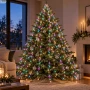Lampki choinkowe łezki 672 micro LED 2,1 m multikolor KAEMINGK 496138
