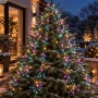 Lampki choinkowe łezki 672 micro LED 2,1 m multikolor KAEMINGK 496138