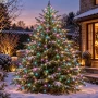 Lampki choinkowe łezki 672 micro LED 2,1 m multikolor KAEMINGK 496138