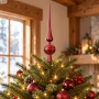 Szpic choinkowy czerwony 30,5 cm KAEMINGK 029795-1