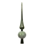 Szpic choinkowy zielony 30,5 cm kryształowy KAEMINGK 029798-2