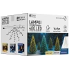 Lampki na choinkę 480 LED 16 × 3 m z pierścieniem wielokolorowe LED6342