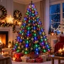 Lampki na choinkę 480 LED 16 × 3 m z pierścieniem wielokolorowe LED6342