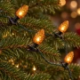 Lampki choinkowe szyszki 16 LED 7 cm ciepły biały KAEMINGK 491574