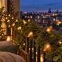 Lampki choinkowe szyszki 16 LED 7 cm ciepły biały KAEMINGK 491574