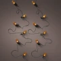 Lampki choinkowe szyszki 16 LED 7 cm ciepły biały KAEMINGK 491574
