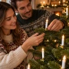 Lampki choinkowe świeczki 16 LED efekt płomienia KAEMINGK 491575
