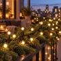 Lampki choinkowe kulki 750 LED 16 m ciepły biały KAEMINGK 495029