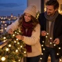 Lampki choinkowe kulki 750 LED 16 m ciepły biały KAEMINGK 495029