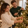 Lampki choinkowe 3000 LED 60 m ciepły biały gęste IP44
