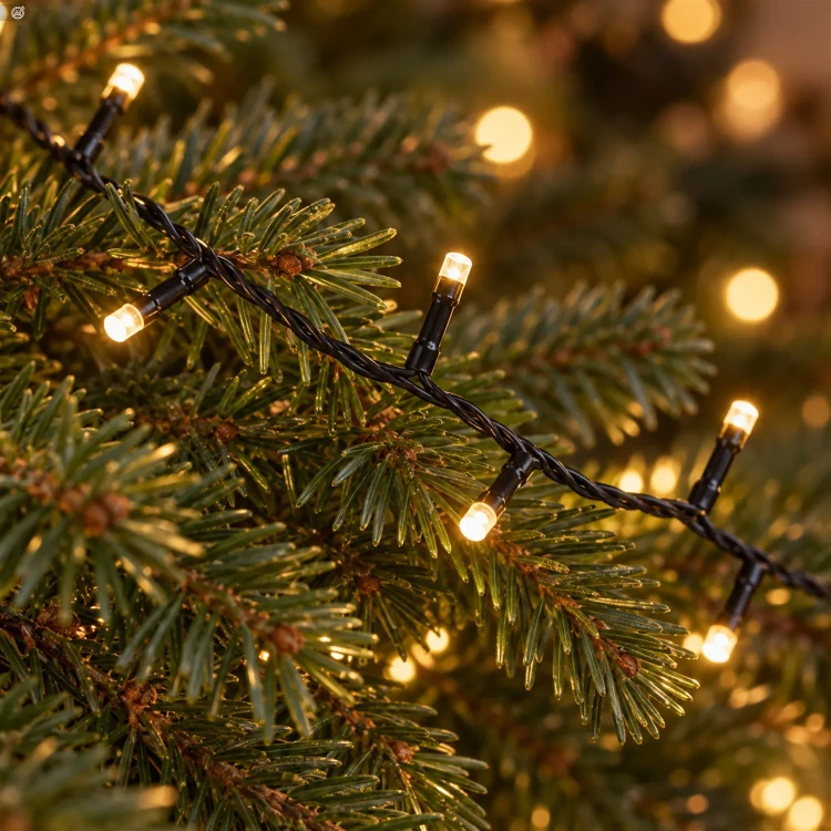 Lampki choinkowe na szpuli 500 LED 15 m ciepły biały KAEMINGK 495861