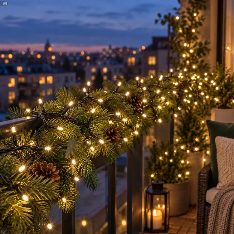 Lampki choinkowe na szpuli 1000 LED 30 m ciepły biały KAEMINGK 495863