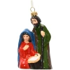 Zawieszka choinkowa Święta Rodzina szopka 11,2 cm KAEMINGK 027728