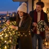 Lampki choinkowe na szpuli 1000 LED 30 m ciepły biały KAEMINGK 495863