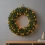 Wianek świąteczny 100% PE zielony 60 cm KAEMINGK 681537
