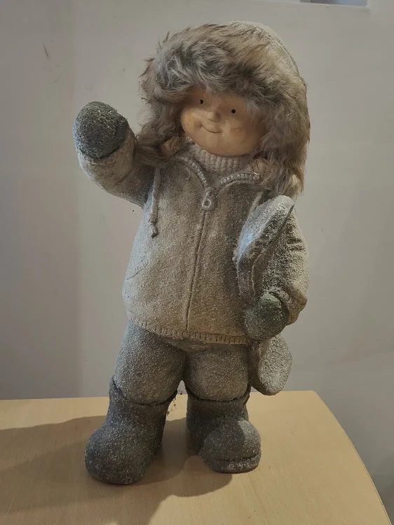 OUTLET Figurka zimowa narciarz 49 cm