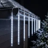 Kurtyna świetlna meteory 288 LED 3,7 m zimna biel LED6366