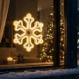 Śnieżynka LED 30 cm neon 336LED IP44 LED8288