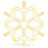 Śnieżynka LED 60 cm neonowa 816 LED ciepła biel flash LED8301