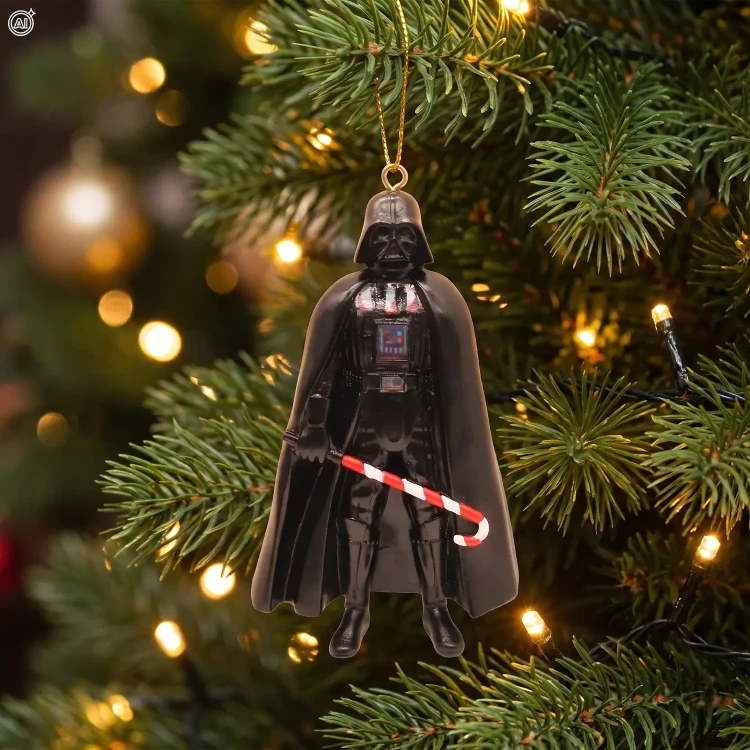 Zawieszka choinkowa Darth Vader 11,3 cm czarna SW26009