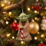 Zawieszka choinkowa Yoda 7,8 cm zielona SW26008