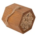 Domek dla pożytecznych owadów 16x14x14cm brąz