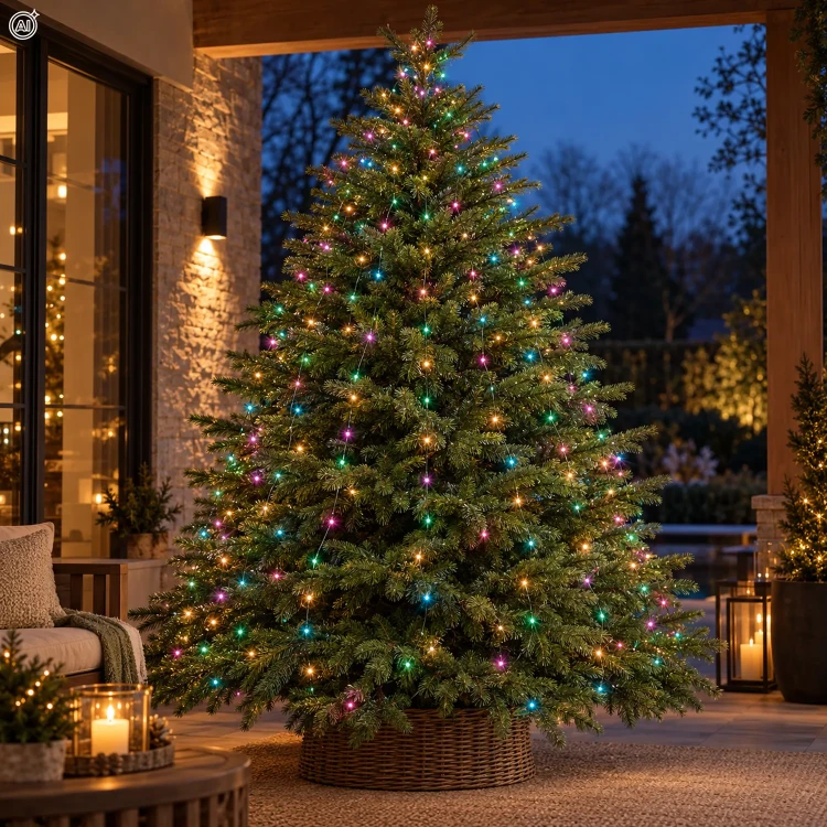 Lampki choinkowe 832 LED na choinkę 240 cm wielokolorowe KAEMINGK 496139