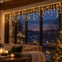 Kurtyna świetlna sople 180 LED 4,8 m KAEMINGK 495039