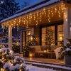 Kurtyna świetlna sople 180 LED 4,8 m KAEMINGK 495039