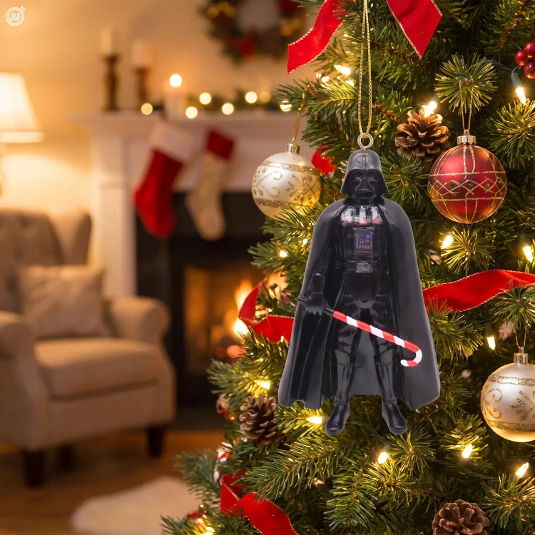Zawieszka choinkowa Darth Vader 11,3 cm czarna SW26009