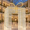 Dekoracja świąteczna prezent 3D LED 4M 5080LED LED6892