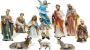11 figur z masy żywicznej - 90 cm
